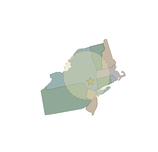 SERVICE AREA MAP